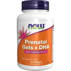 Prenatale Gels + DHA Softgels (90 Weichkapseln)