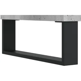 vidaXL Nachttisch Betongrau 40x35x47,5 cm Holzwerkstoff