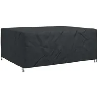 VidaXL Gartenmöbelabdeckung Schwarz 220 x 190 x 85 cm