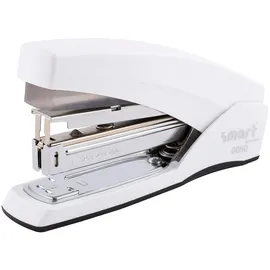 smart by Leviatan 0050 Less Effort Heftgerät 60 Prozent Reduzierter Kraftaufwand Hochwertiges Ergonomisches Gehäuse (Typ 26/6 & Typ 24/6, 24/8mm Heftklammer) 50 Blatt