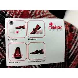 Rieker Damen rot, Größe 37