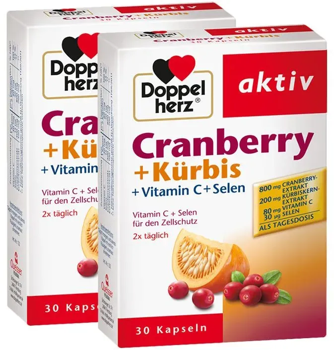 Doppelherz® Cranberry + Kürbis