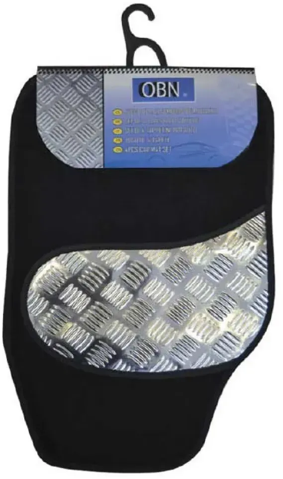 Jbm Teppichmatte Aus Kunststoff Für Die Ferse - Black / Green - One Size