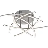 Fischer Leuchten Deckenlampe Deckenleuchte Fernbedienung dimmbar Wohnzimmerleuchte CCT LED D 55cm