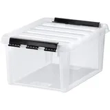 SmartStore Aufbewahrungsbox Classic 31 L 50 x 39 x 26 cm 6-tlg. transparent