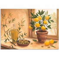 Artland Wandbild »Oliven und Zitronen«, Arrangements, (1 St.), als