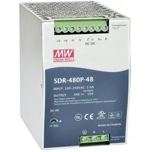 MeanWell Mean Well SDR-480P-24 Hutschienen-Netzteil (DIN-Rail) 24 V/DC 20A, 480W, Einstellbar