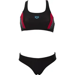 ARENA arena Damen Sport Bikini Threefold, BLACK-BLACK-ANGURIA, 36