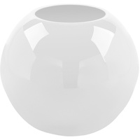Fink Moon aus durchgefärbtem Opalglas«, (1 St.), Vasenöffnung - weiß - H. 13cm x B. 16cm x D. 16cm