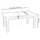 WFL GROUP Arvadonna 170 x 90 x 78 cm braun