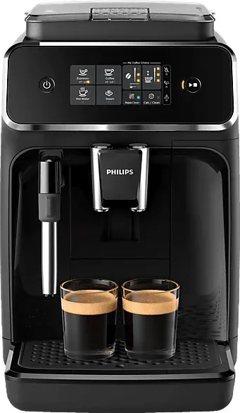 Preisvergleich Produktbild PHILIPS EP2225/10 Serie 2200 2 Kaffeespezialitäten Kaffeevollautomat Mattschwarz/Klavierlackschwarz