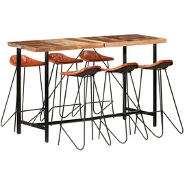 vidaXL Bar-Set 7-tlg. 0 x 0 x 0 cm Braun