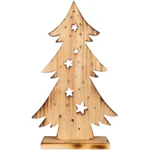 NÄVE LED-Holz-Dekoleuchte "TANNENBAUM" klein,