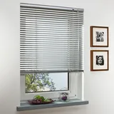 Bella Casa Aluminium-Jalousie 90 x 130 cm silber