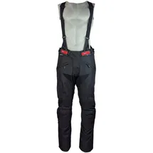 ROLEFF RACEWEAR Motorradhose/Trägerhose Textil, Schwarz, Größe XXXL