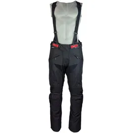ROLEFF RACEWEAR Motorradhose/Trägerhose Textil, Schwarz, Größe XXXL