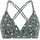 Protest Bikini-Top Damen Grau/Grün 40