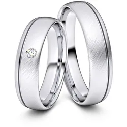 Trauringe Singen 333er Weiflgold - 4490