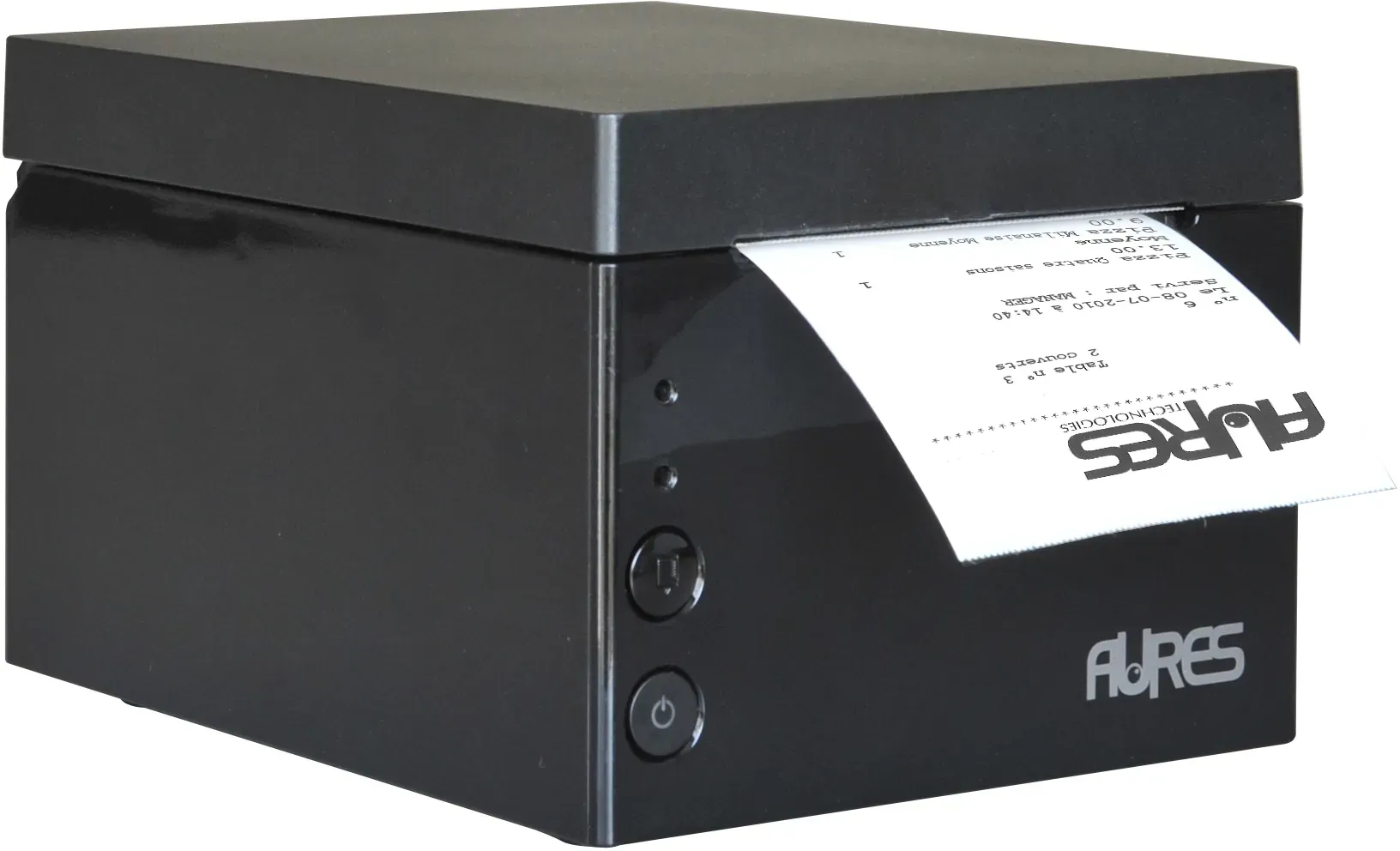 Bondrucker Aures ODP 333 USB / LAN / RS232, 58/80mm Bonrolle, schwarz, ART-02890