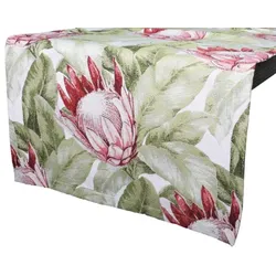 Tischläufer Protea 40x140 cm - Blumendesign