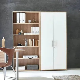 BMG Möbel Office Edition Aktenschrank 1 hoch 80 x 40 x 180 braun