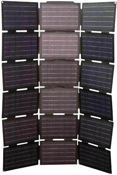 Faltbares Solarpanel-Ladegerät für Leader Fox-Batterie und USB für Smartphone - schwarz No Size