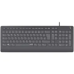 Speedlink HI-GENIC Antibacterial Keyboard, schwarz - DE Layout