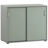 MÖBELPARTNER Niels Schiebetürenschrank 100,1 x 83,6 x 41 cm pistazie