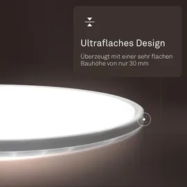 B.K.Licht LED Panel 1 rund 16W IP44