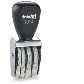 Trodat Datumstempel Classic 54216 17x4mm silber