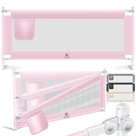 Kesser Bettschutzgitter Reise 72-96 cm Rosa