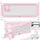 Kesser Bettschutzgitter Reise 72-96 cm Rosa