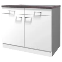 Flex-Well Unterschrank Lucca 100 x 60 x 85 cm Weiß