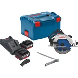 Bosch GKS 18V-68-2 Akku Kreissäge 18 V 190 mm + 2x Akku 5,0 Ah + Ladegerät + L-Boxx