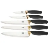 Taylor's Eye Witness Brooklyn Brass Messerset 5-tlg. Schwarz/Khaki
