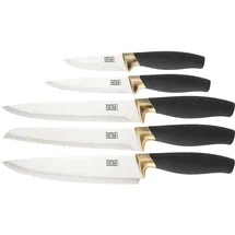 Taylor's Eye Witness Brooklyn Brass Messerset 5-tlg. Schwarz/Khaki