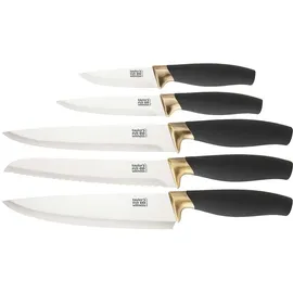Taylor's Eye Witness Brooklyn Brass Messerset 5-tlg. Schwarz/Khaki