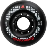 Rollerblade Apex 4er Pack Rollenset 2026 black - 72mm/80A