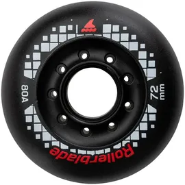 Rollerblade Apex 4er Pack Rollenset 2026 black - 72mm/80A