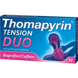 A. Nattermann & Cie. GmbH Thomapyrin Tension DUO 400 mg / 100 mg 12 St.