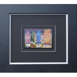 Kunstdruck HUNDERTWASSER - bunt