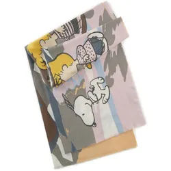 Codello PRINTED SCARF POLYESTER/VISCOSE PEANUTS MOUNTAINS 90X180CM - 1 Stück