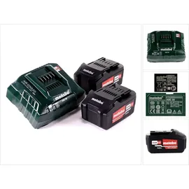 Metabo Basis-Set Li-Power 2 x 4,0 Ah + Ladegerät 685050000