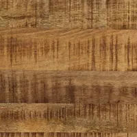 VidaXL Couchtisch Raues Mango-Massivholz und Stahl 110 cm