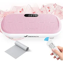 Merach Vibrationsplatte Rosa