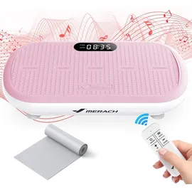 Merach Vibrationsplatte Rosa