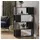 Vicco Raumteiler Eneos 80 x 124,5 x 24 cm Braun