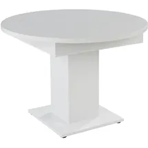 Mäusbacher JONES Ø 104 cm weiß