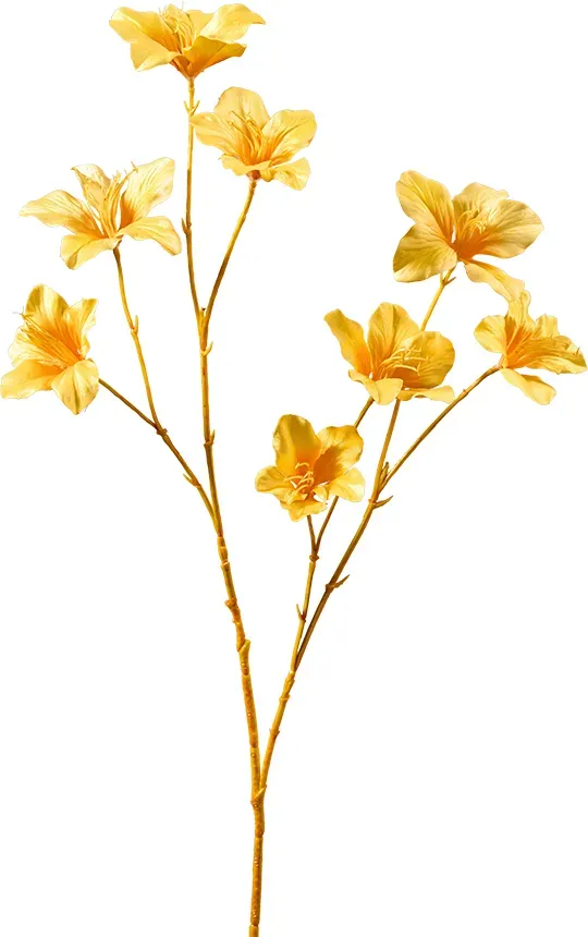 Bauhinia Zweig 84cm x2 gelb