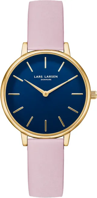 LARS LARSEN - CAROLINE - gold blau pink - leder